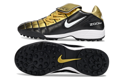 Nike Air Zoom Total 90 III TF Football Shoes - Black/Gold/White