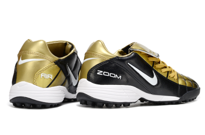 Nike Air Zoom Total 90 III TF Football Shoes - Black/Gold/White