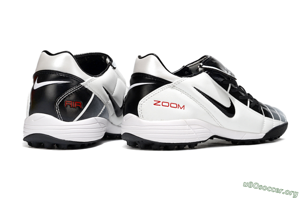 Nike Air Zoom Total 90 III TF Football Shoes - White/Black/Red 6