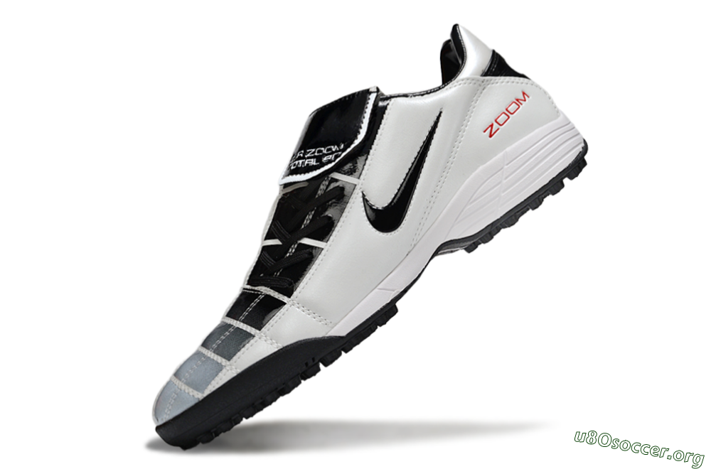 Nike Air Zoom Total 90 III TF Football Shoes - White/Black/Red 5