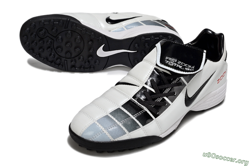 Nike Air Zoom Total 90 III TF Football Shoes - White/Black/Red 0