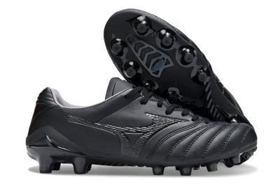 Mizuno Morelia Neo 4 FG Football Boots - Black/Black