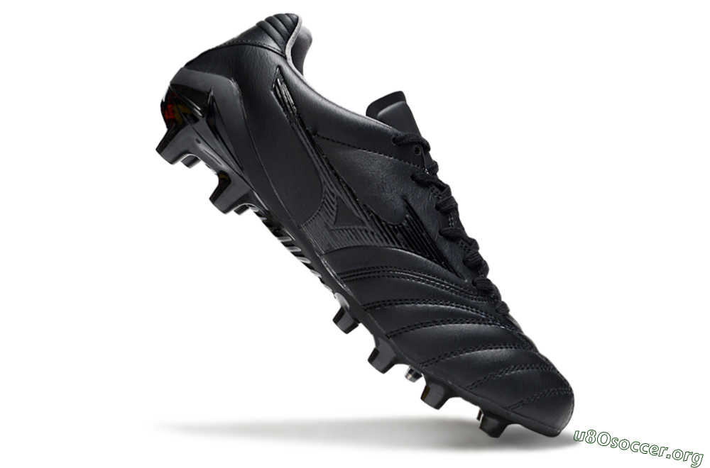 Mizuno Morelia Neo 4 FG Football Boots - Black/Black 4