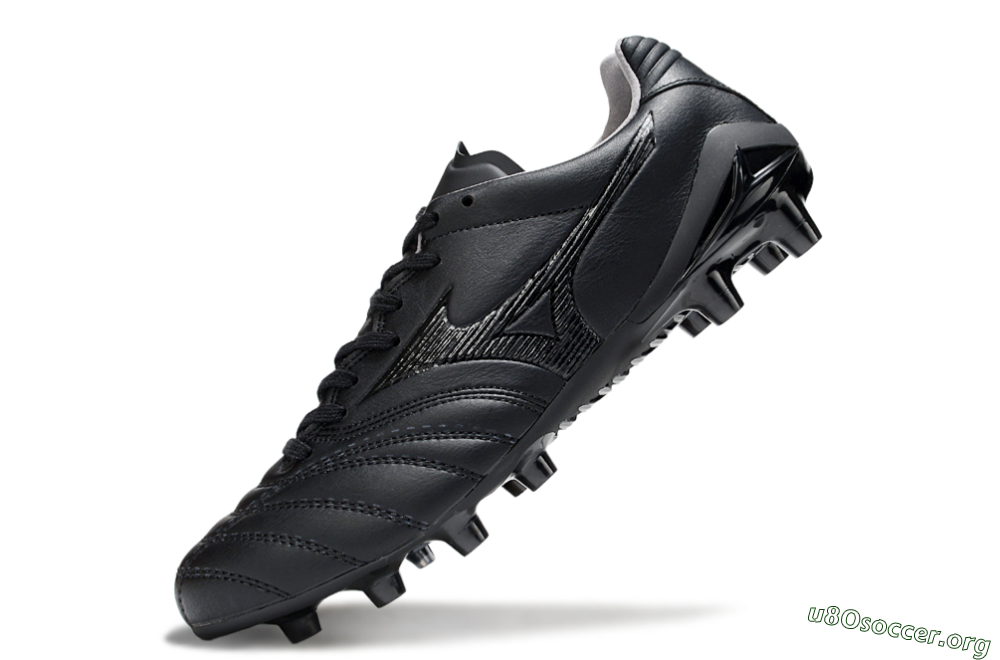 Mizuno Morelia Neo 4 FG Football Boots - Black/Black 5