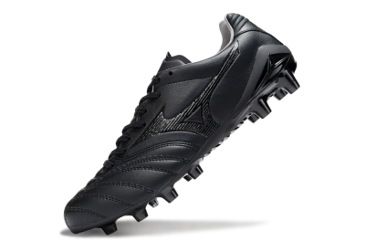 Mizuno Morelia Neo 4 FG Football Boots - Black/Black