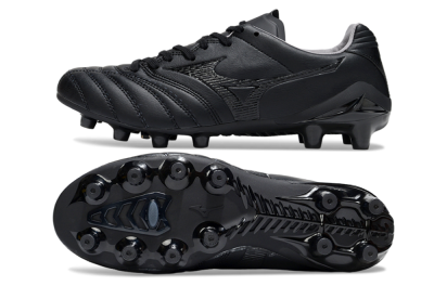 Mizuno Morelia Neo 4 FG Football Boots - Black/Black