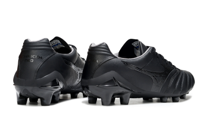 Mizuno Morelia Neo 4 FG Football Boots - Black/Black