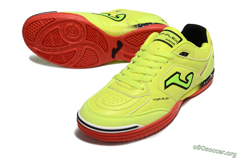Joma Top Flex IC Football Shoes - Yellow/Black/Red 0
