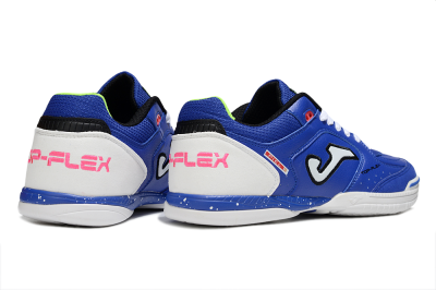 Joma Top Flex IC Football Shoes - Blue/White/Red
