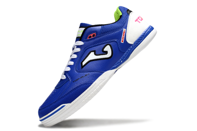 Joma Top Flex IC Football Shoes - Blue/White/Red