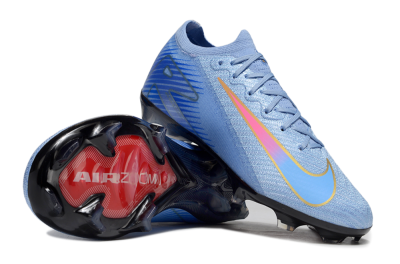 Nike Air Zoom Mercurial Vapor 16 Elite FG Football Boots - Blue/Pink/Gold