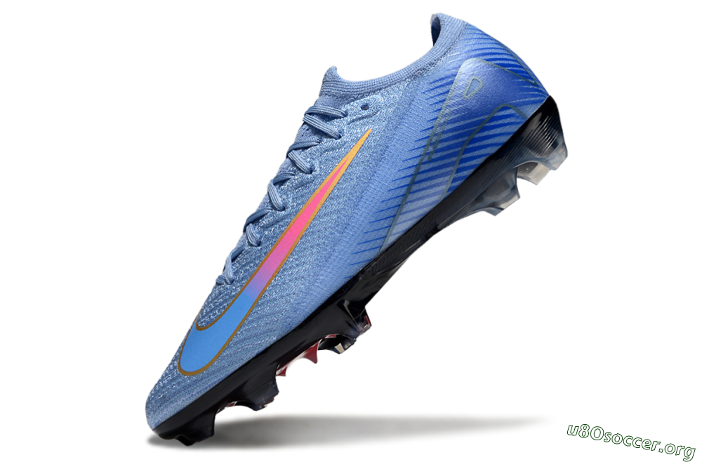 Nike Air Zoom Mercurial Vapor 16 Elite FG Football Boots - Blue/Pink/Gold 5