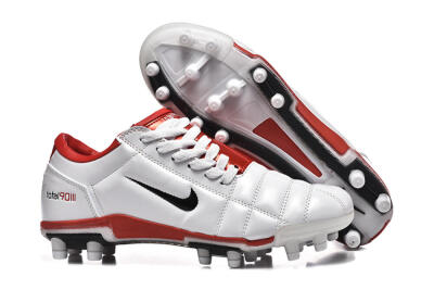 Nike Total 90 III FG Football Boots - Silver/Black/Red