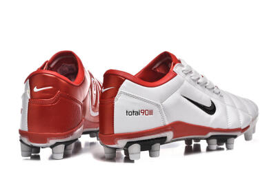 Nike Total 90 III FG Football Boots - Silver/Black/Red