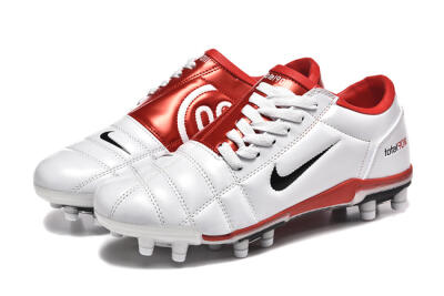 Nike Total 90 III FG Football Boots - Silver/Black/Red