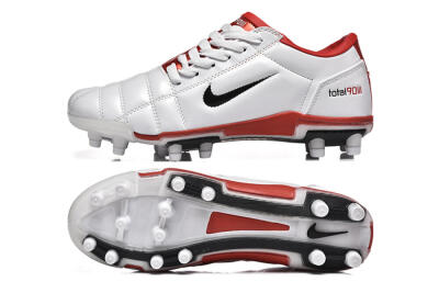 Nike Total 90 III FG Football Boots - Silver/Black/Red