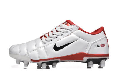 Nike Total 90 III FG Football Boots - Silver/Black/Red