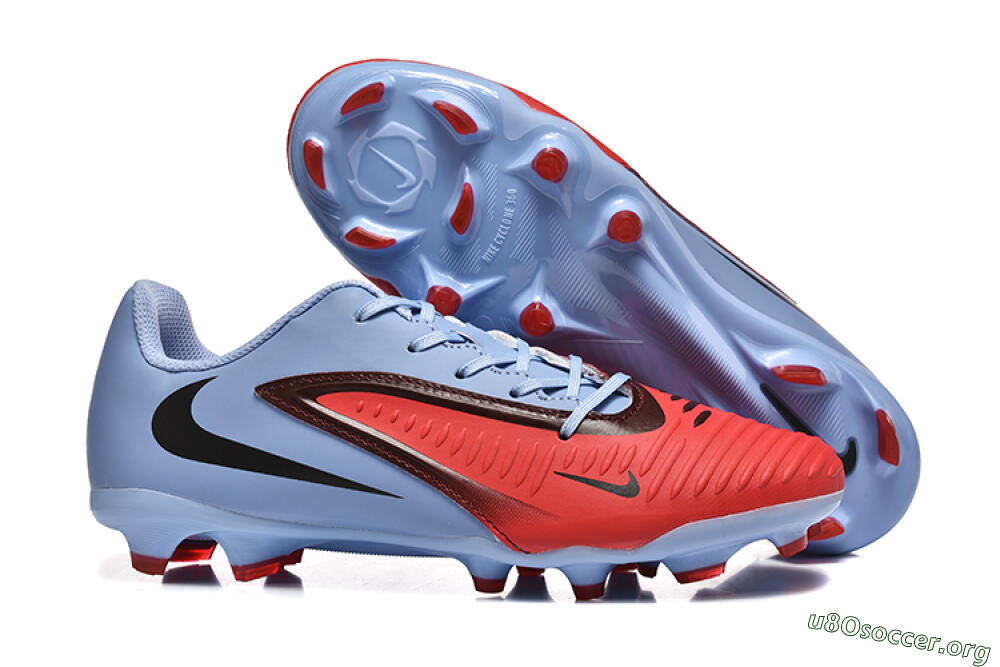 Nike Phantom 6 Elite FG Football Boots - Red/Blue/Black 2