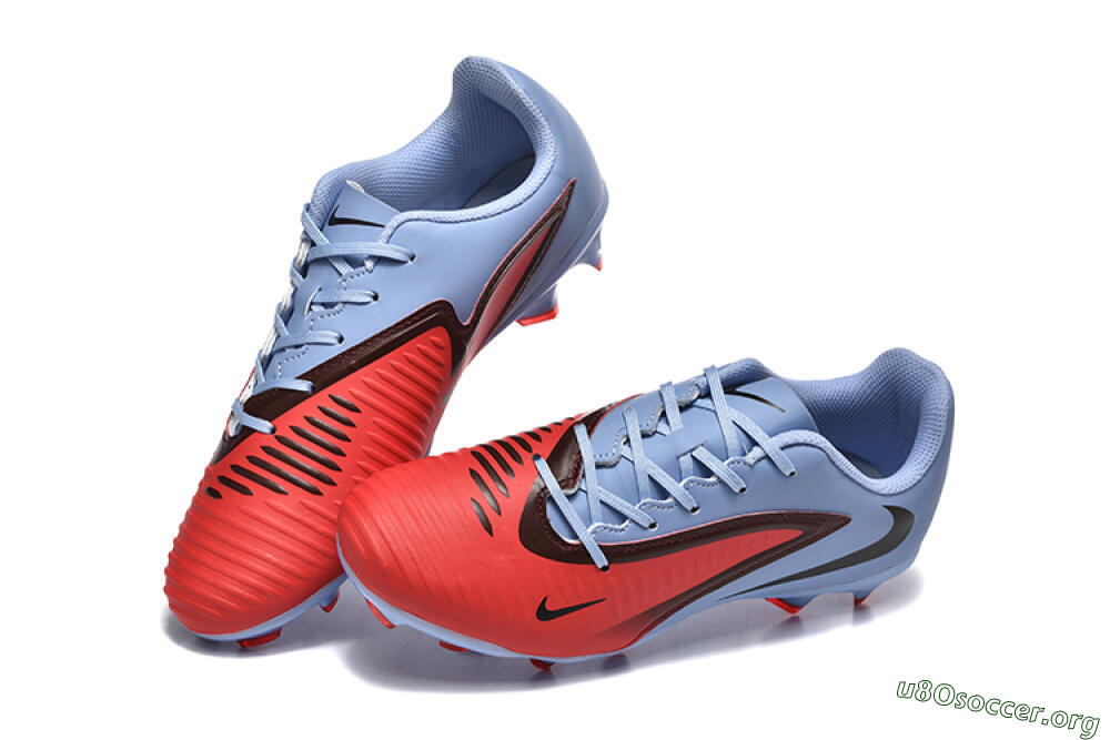 Nike Phantom 6 Elite FG Football Boots - Red/Blue/Black 6