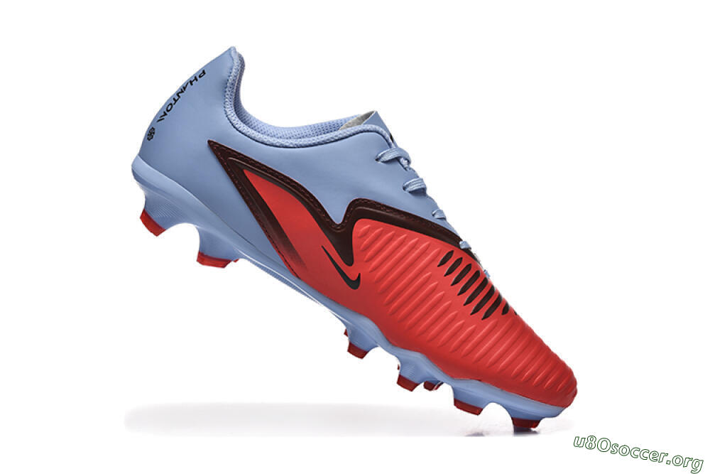 Nike Phantom 6 Elite FG Football Boots - Red/Blue/Black 7