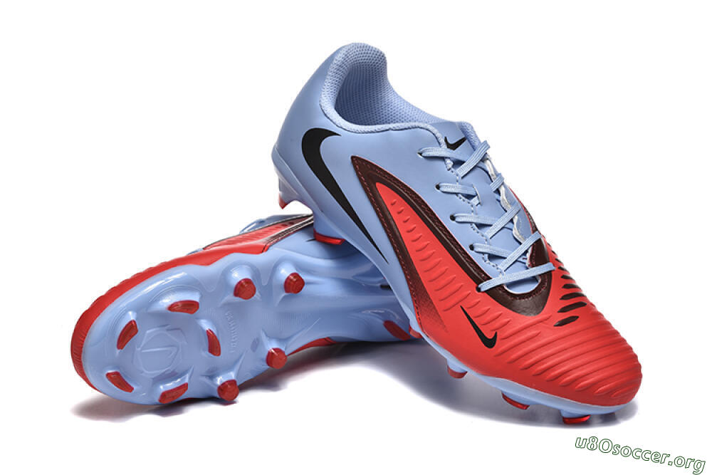 Nike Phantom 6 Elite FG Football Boots - Red/Blue/Black 4