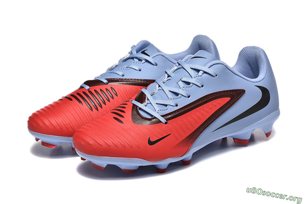 Nike Phantom 6 Elite FG Football Boots - Red/Blue/Black 5