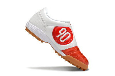 Nike Total 90 III TF Football Shoes - Red/White/Brown