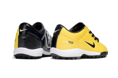 Nike Total 90 III TF Football Shoes - Yellow/Black/White