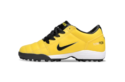 Nike Total 90 III TF Football Shoes - Yellow/Black/White