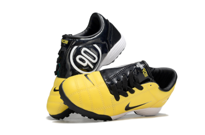 Nike Total 90 III TF Football Shoes - Yellow/Black/White