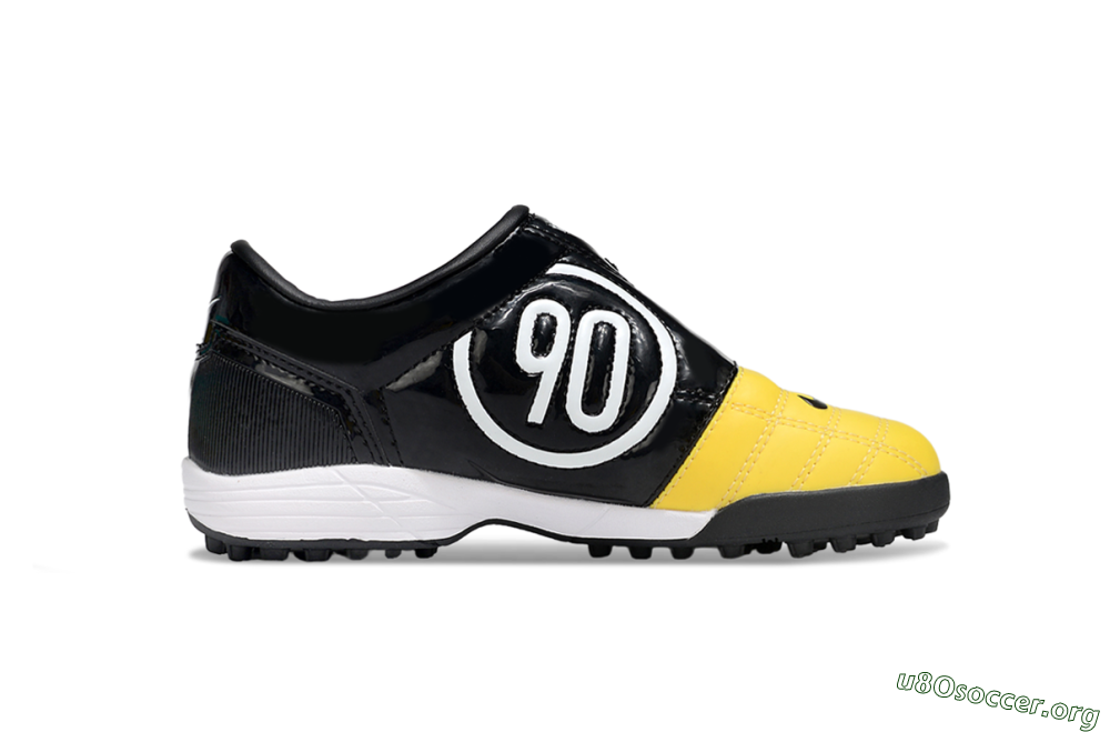 Nike Total 90 III TF Football Shoes - Yellow/Black/White 6