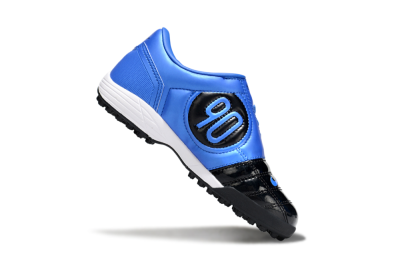 Nike Total 90 III TF Football Shoes - Black/Blue/White