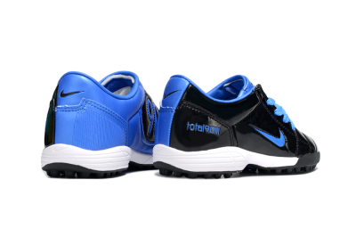 Nike Total 90 III TF Football Shoes - Black/Blue/White