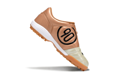 Nike Total 90 III TF Football Shoes - Gold/Black/White