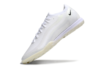 Nike Air Zoom Mercurial Vapor 16 Elite TF Football Shoes - White/Beige/Black