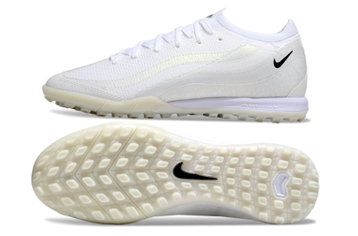 Nike Air Zoom Mercurial Vapor 16 Elite TF Football Shoes - White/Beige/Black