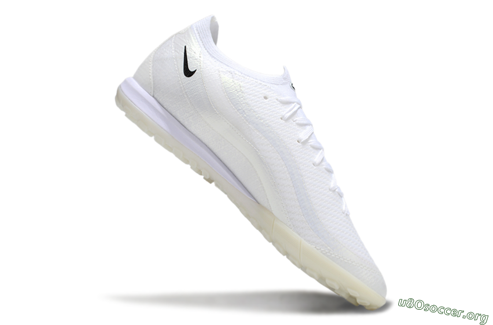 Nike Air Zoom Mercurial Vapor 16 Elite TF Football Shoes - White/Beige/Black 0