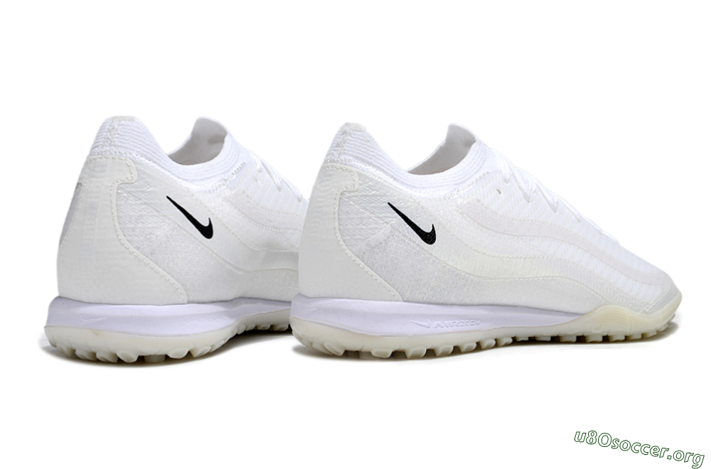 Nike Air Zoom Mercurial Vapor 16 Elite TF Football Shoes - White/Beige/Black 5