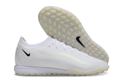 Nike Air Zoom Mercurial Vapor 16 Elite TF Football Shoes - White/Beige/Black