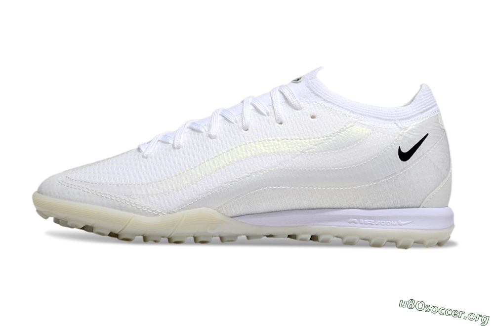 Nike Air Zoom Mercurial Vapor 16 Elite TF Football Shoes - White/Beige/Black 3