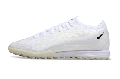 Nike Air Zoom Mercurial Vapor 16 Elite TF Football Shoes - White/Beige/Black