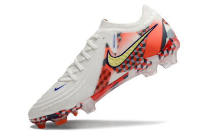 Nike Phantom GX 2 Elite FG Football Boots - White/Red/Yellow