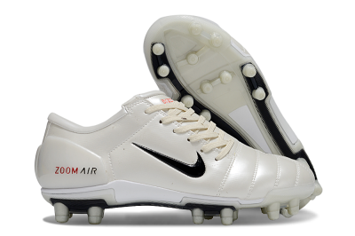 Nike Air Zoom Total 90 III FG Football Boots - White/Black/Red