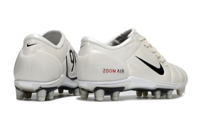 Nike Air Zoom Total 90 III FG Football Boots - White/Black/Red