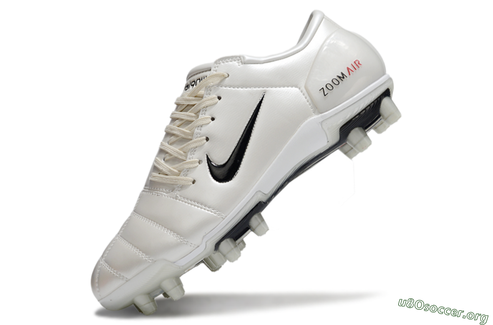 Nike Air Zoom Total 90 III FG Football Boots - White/Black/Red 5