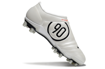 Nike Air Zoom Total 90 III FG Football Boots - White/Black/Red