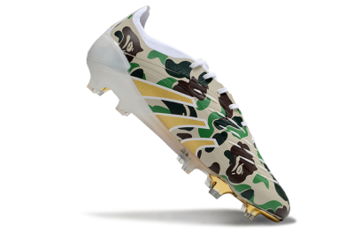 Adidas Predator 25 Elite FG Football Boots - Camo/White/Gold