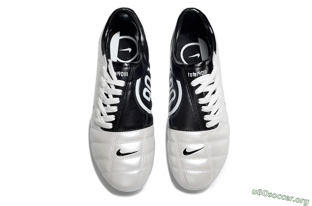 Nike Air Zoom Total 90 III FG Football Boots - Beige/Black/White 4