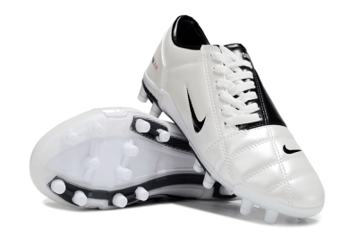 Nike Air Zoom Total 90 III FG Football Boots - Beige/Black/White