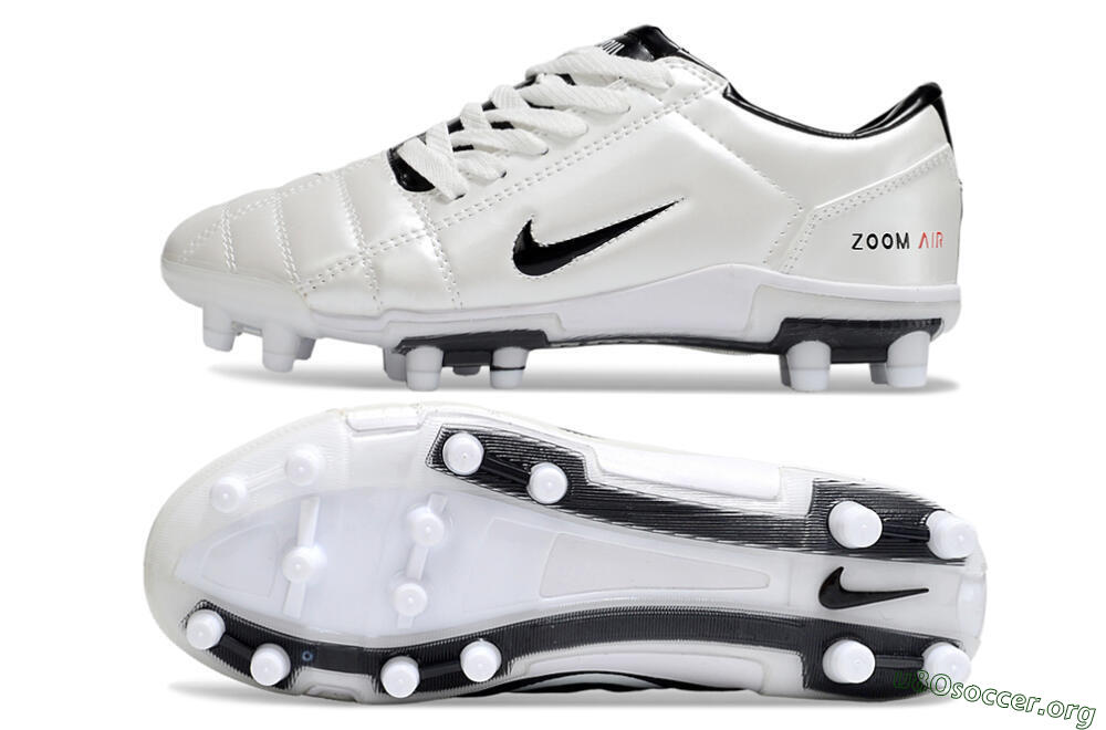 Nike Air Zoom Total 90 III FG Football Boots - Beige/Black/White 1